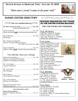 Second Sunday in Ordinary Time 2020