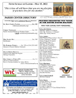 Fifth Sunday of Easter 2022
