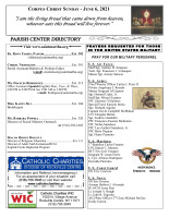 Corpus Christi Sunday 2021