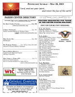 Pentecost Sunday 2023