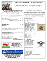 Third Sunday in Ordinary Time 2022