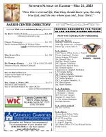 Seventh Sunday of Easter 2023